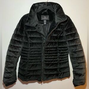 London Fog Puffer Jacket Size S Black color